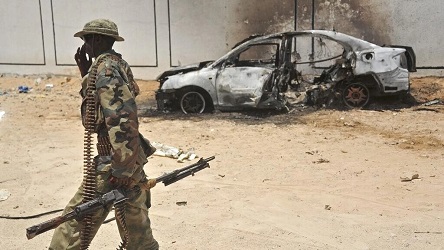 Pembom Jibaku Al-Shabaab Serang Kamp Pelatihan Militer Somalia Di Ibukota Mogadishu